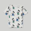 Bambini Blukids Magliette | T-Shirt In Cotone Melange Con Stampa Bambino