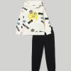 Bambini Blukids Set Bambino | Jogging Set In Puro Cotone Bambino