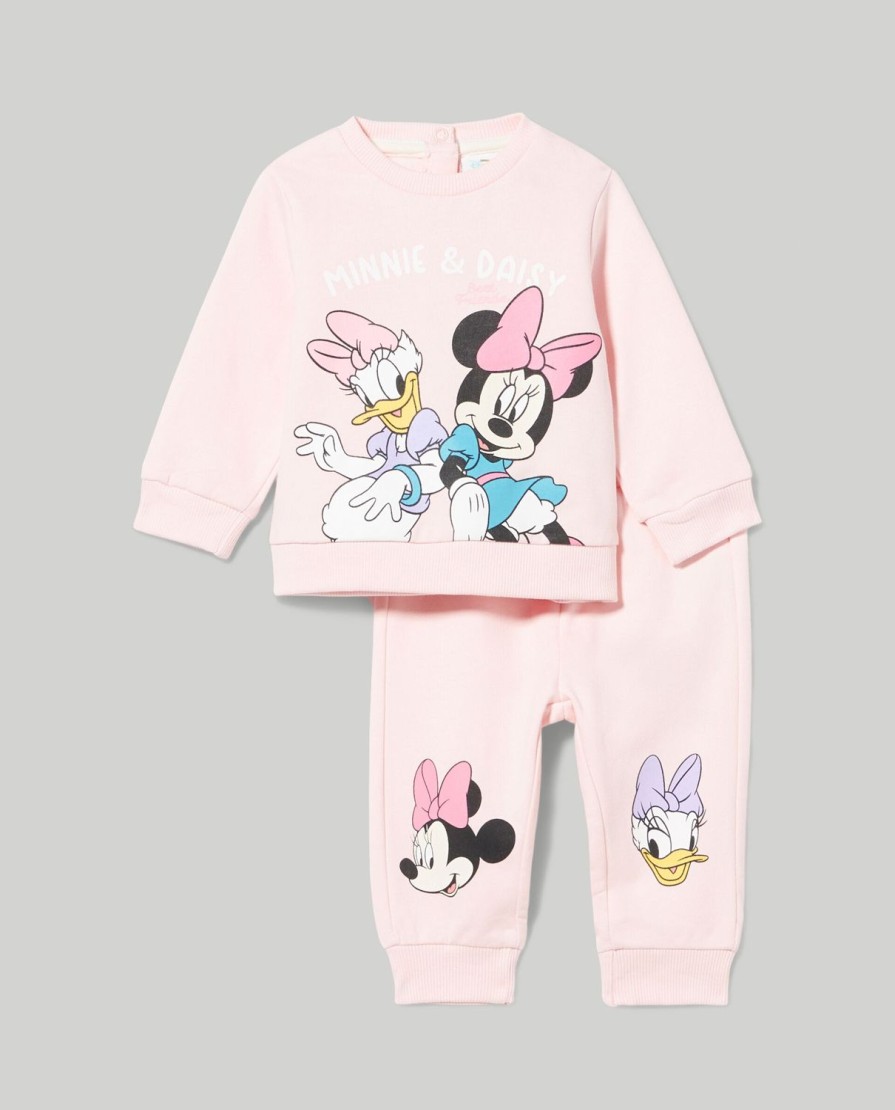 Neonata 9-36 Mesi Blukids Completini | Jogging Set In Puro Cotone Neonata