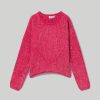 Ragazzi Blukids Maglioni | Tricot Girocollo In Ciniglia Ragazza